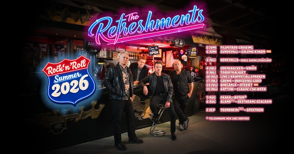 the refreshments summer tour 2026 1920x1080 turneplan